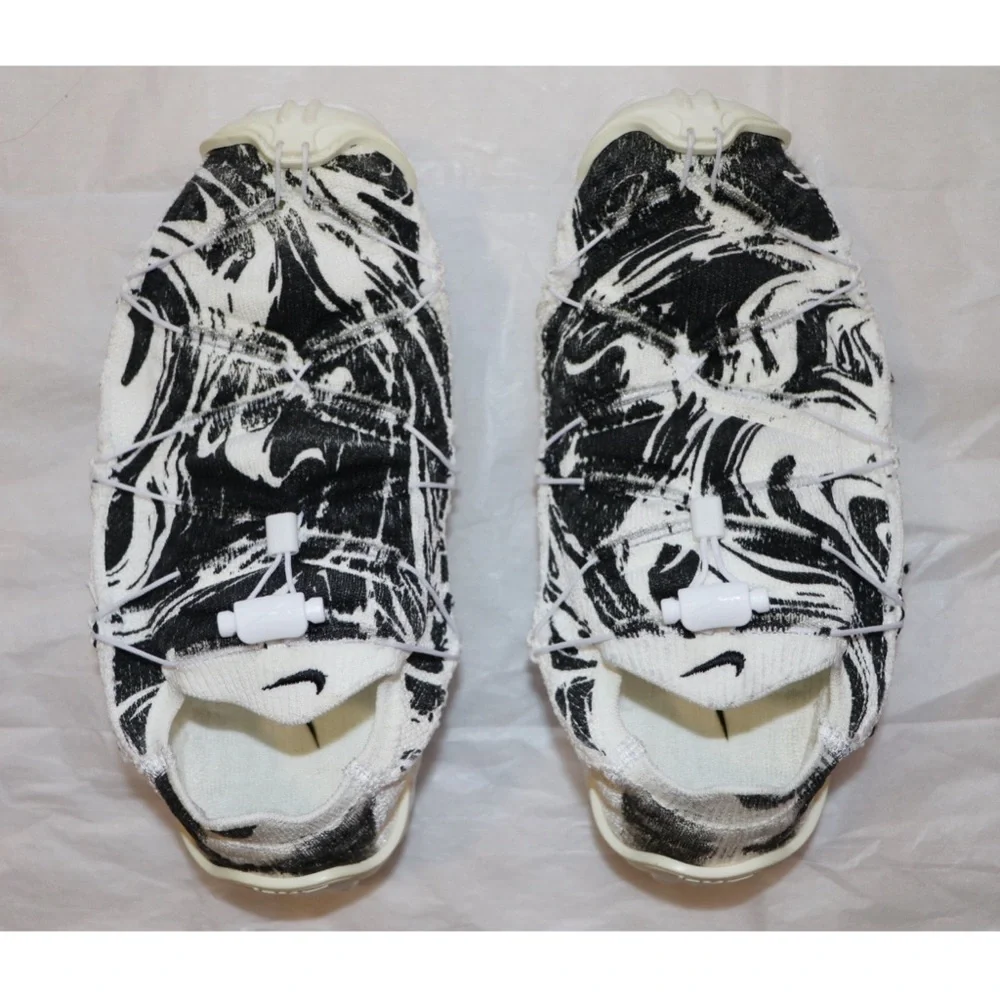 Nike ISPA MindBody Black and White Flyknit Sneakers